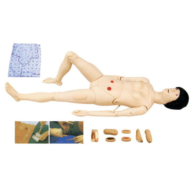  高級(jí)全功能護(hù)理訓(xùn)練模擬人（女性） KAS-122B