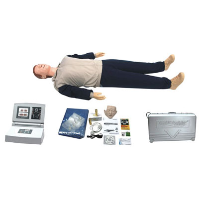  高級移動顯示自動電腦心肺復(fù)蘇模擬人 KAS-CPR480