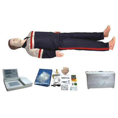  高級移動顯示自動電腦心肺復(fù)蘇模擬人 KAS-CPR490