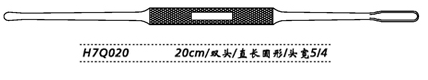 金鐘鼻剝離器  直長圓形