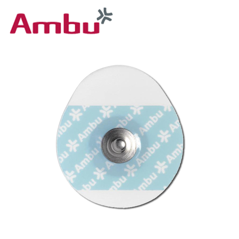 AMBU 丹麥安保白點心電電極片 WS-00-S
